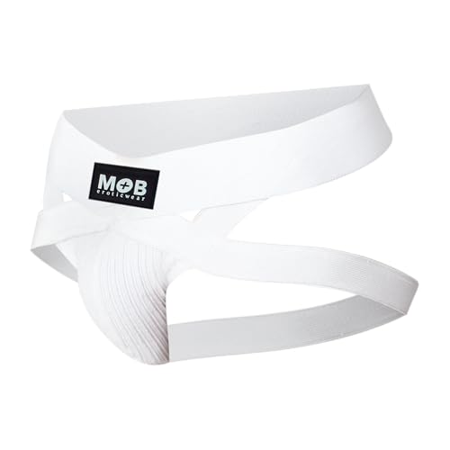 MALEBASICS X-Jock Crossed Back Mens Jockstrap by MOB – Optimal Support Breathable Quality Fabric Cross Back Jockstrap2