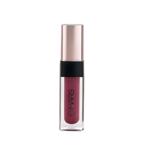 Image of Liquid Lipstick, Red, Matte Finish, Hydrating, Transfer-Proof, Smudge-Proof, Upto 12Hr Stay, Lightweight Mousse Formula, Doe Foot Applicator (LL20) (Gilded - 17)