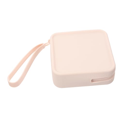 ibasenice Bolsa Silicona Compresas y Tampones Reutilizable con Cremallera Textura Suave y Diseño Portátil para Almacenamiento Femenino para Adolescentes y Regalo Práctico