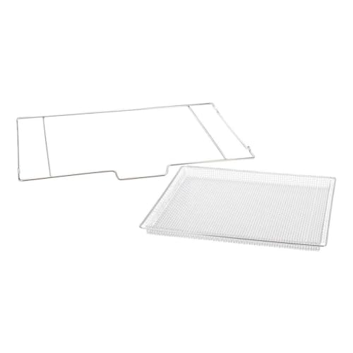 image for Frigidaire AIRFRYTRAY Ready Cook Oven Insert, Silver Basket: 18.4” x