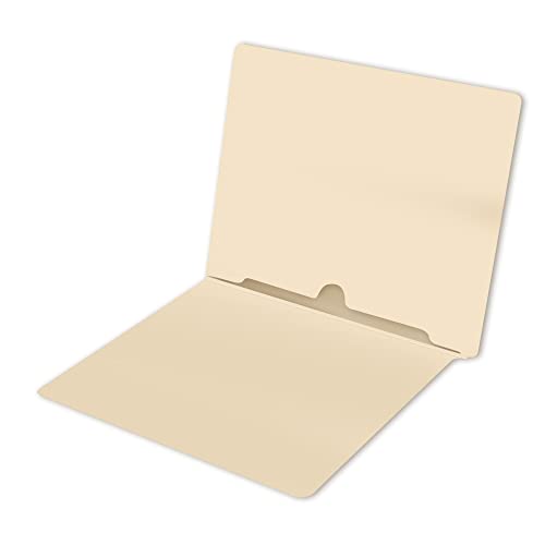 Doctor Stuff Manila Pocket File Folders - Letter Size End Tab Folder With Full Pocket On Inside Back Open Towards Spine, 11 Pt Manila Stock, Box Of 50 #TOP3