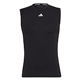 Adidas Mens T-Shirt (Sleeveless) Tf Sl Tee, Black, HK2338, 2XL