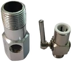 Inlet Valve Set for 3/8" RO Tube - Multicolor for All Types Water Purifiers (Inlet Valve Set 3/8")