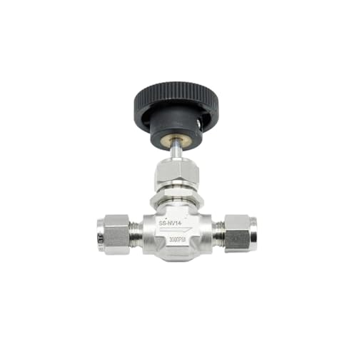 Vanne à aiguille de compression de laboratoire ss316 G1/2 haute pression 8mm - 2