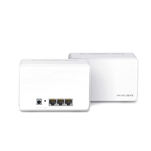 MERCUSYS WiFi 6 Mesh, sistema Whole Home Mesh WiFi 6, AX3000, até 2.402 Mbps a 5 GHz, controle dos p