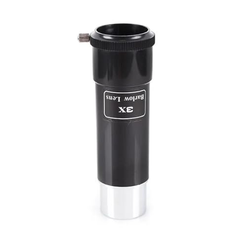 Barlow 3X 1,25 pouce accessoire télescope pour éliminer les images trop petites