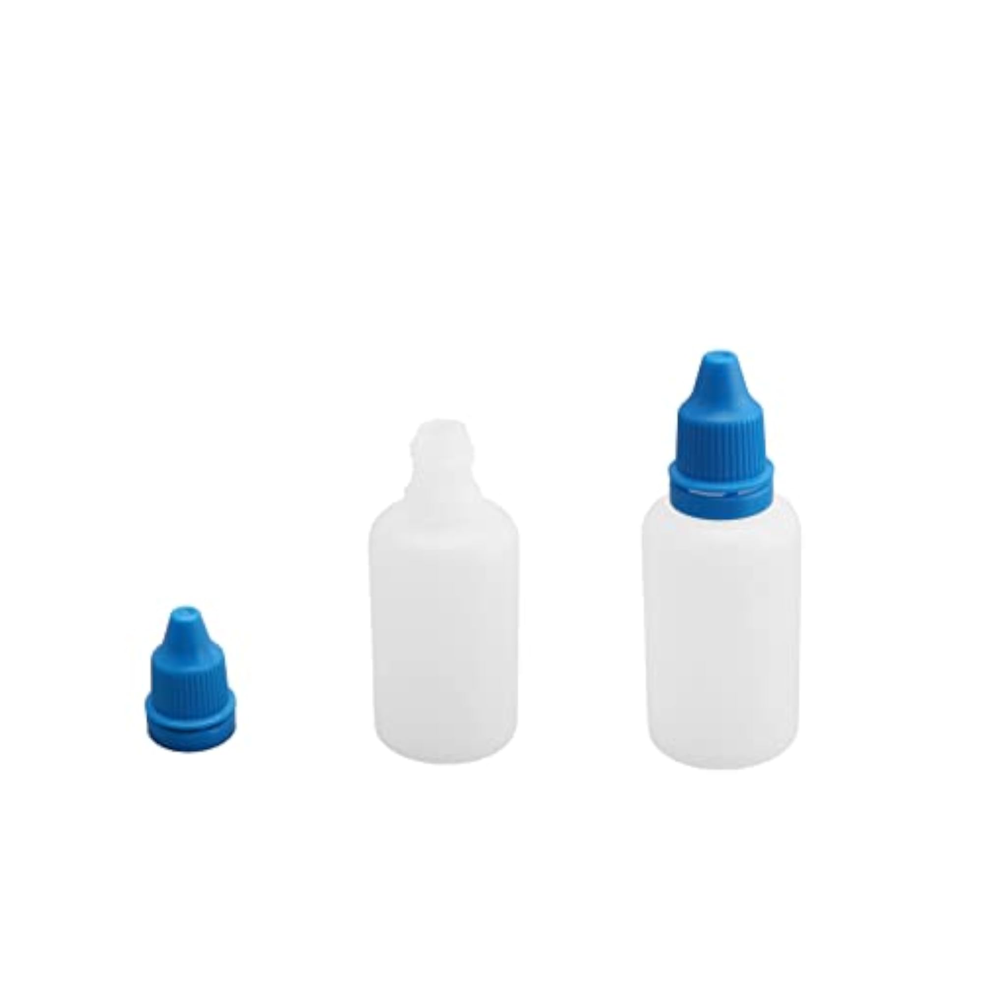 20pcs 30ml PE Lab Eye Plastic Dropper Bottles