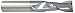 End Mill, 3/8" Dia, 1" Cut, Carbide