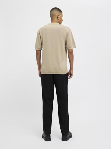 Pantalon classique loose fit avec coupe ample et finitions soignées - 3