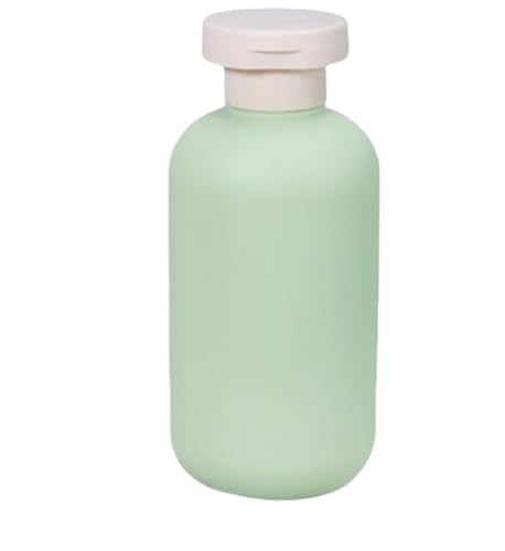 ポンプボトルディスペンサー シャンプーボトル トラベル 容器 ボトル 旅行 詰め替えボトル 携帯用 フリー 空のポンプボトル バスルームシャワーコンテナ ローションシャンプーコンディショナー用 (200ml-グリーン-ふたがある)
