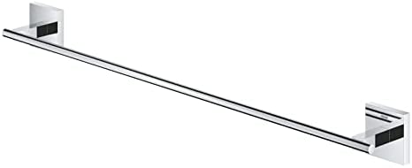 GROHE Start Cube Towel Rail – Bathroom Wall Mounted Towel Holder (Metal, Concealed Fastening, Including Screws and Dowels), Size 600 mm, Extra Easy to Fit with GROHE QuickGlue, Chrome, 41089000 image 5