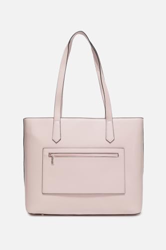 Image of Allen Solly Womens leaf-print light-pink HANDBAG