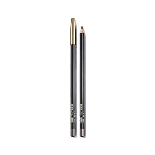 Lancôme Crayon Khôl 02 Brun, intensiver Eyeliner-Stift für präzise Linien, cremige Textur für einen intensiven Lidstrich, ideal für jeden Hauttyp, mattes Braun, 1,8g