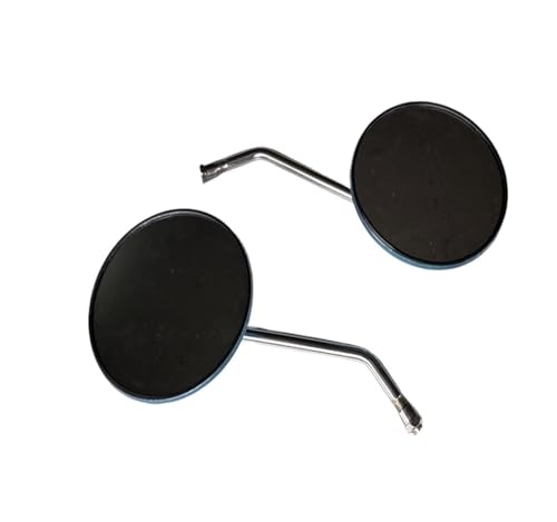 Espejo retrovisor de moto GN125 cromado con rosca de 10mm 5