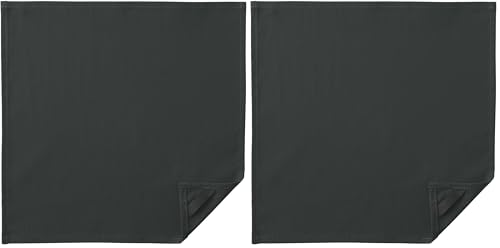 無印良品 再生ポリエステル混 吸水速乾 ハンカチ ユニセックス大人 DF10YA6S ダークグレー 25×25cm（Amazon）