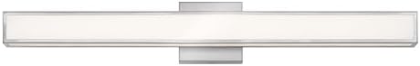 Hinkley Alto 30" Integrated LED 44W Bathroom Vanity Light Fixture, Brushed Nickel