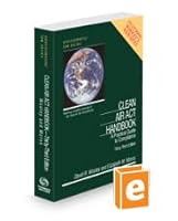 Clean Air Act Handbook, 33rd (Environmental Law Series) 1731932847 Book Cover