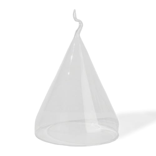 NKNLKS Ensemble Cloche de présentation en Verre et trépied en Acier Inoxydable: Couvercle for infuseur à fumée, Cloche à Dessert for gâteaux et Plateaux à Fruits