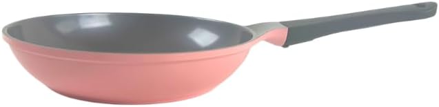 NEOFLAM Eela - Sartén antiadherente de 9.5 pulgadas, color rosa, mango de baquelita, fabricada en Corea (9.5 pulgadas, 9.4 in)