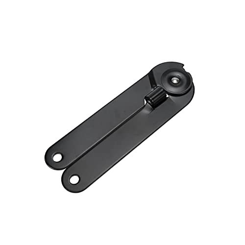 Savagrow BC0386 4Pcs 180 Degree Rotatable Support Hinges Black 9 Inch Folding Lid Support Hinges thumb #3