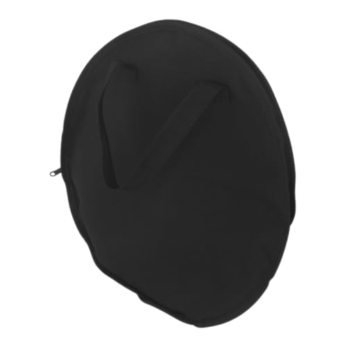 GOOHOCHY 10 Inch Silent Drum Pad Storage Bag Oxford Fabric Waterproof Shoulder Bag for Drummers Carrying Case