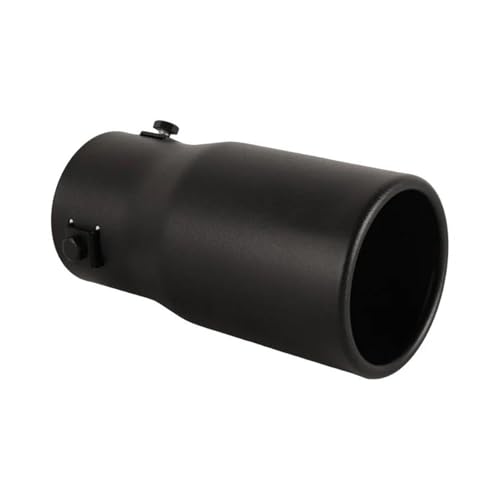 Silencieux embout pot d'échappement noir de 2.5 pouces pour vos trajets urbains et roadtrips