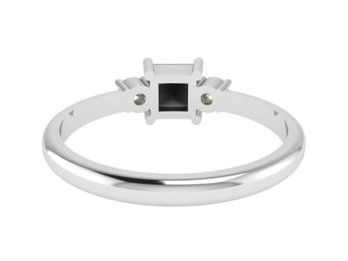 Natural Black Onyx Ring for Women in 925 Sterling Silver Delicate Ring Stacking Ring Promise Anniversary Ring for Women Christmas Jewelry Gift for Her3