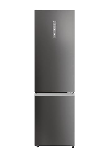 Haier 2D 60 Series 3 Pro HDPW3620CNPD - Frigorífico Combi, Funciones inteligentes, Conexión WIFI, Motor Inverter, Cajón My Zone Pro, Total No Frost, Ancho 60cm, 406L, Iluminación LED, Dark Inox