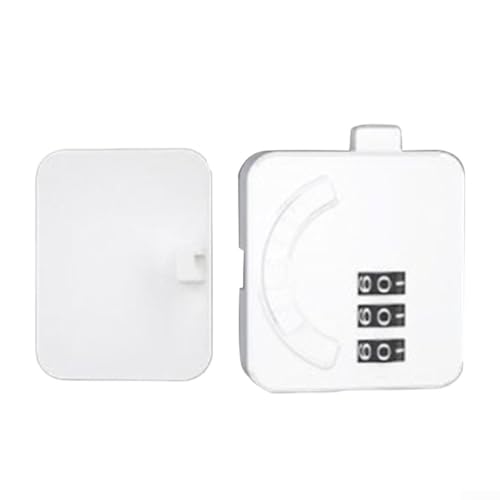Cerradura de combinación para frigoríficos y armarios pequeños, no necesita llaves (B)