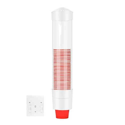 Lonely high heels Becherspender mit Wandmontage Kunststoff One Touch-Becherhalter Einwegbecherhalter Wandbecher Spenderbis zu 50 Tassen 7,5 cm Durchmesser