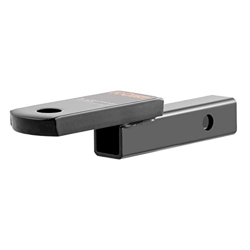CURT 45018 Class 1 Trailer Hitch Ball Mount Fits 1-1/4-Inch Receiver 2 000 lbs 3/4-Inch Hole 1-1/4-In Drop 5/8-Inch Rise