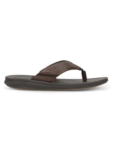 Image of Hush Puppies Men's Flip-Flops | Comfortable & Stylish Slip-On Sandals for Casual Wear | Lightweight, Durable Footwear for Beach, Everyday & Outdoor Activities