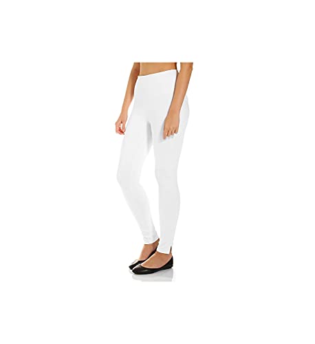Lyssé Women's Denim Skinny, White, Large #TOP6