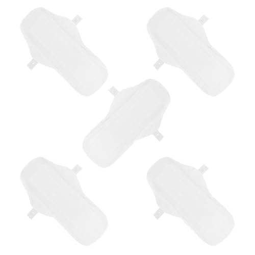 VICASKY 5pcs Washable Cotton Cloth Sanitary Napkins Reusable Menstrual Pads for Women Period Flow Incontinence Use