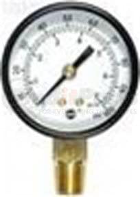 Bedford Precision 28-759 Gauge, 1/4" NPT BTM MNT, 0-100 PSI, 2" for Binks, Devilbiss, Graco, Titan, and Speeflo