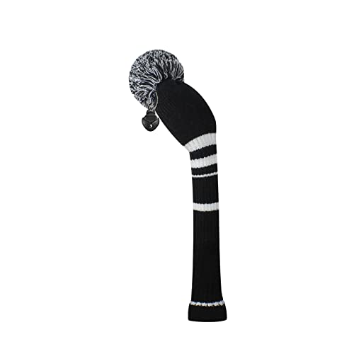 Scott Edward 1PCS Hybrid Head Cover Knit, for Fairway Wood Hybrid, with Rotating Number Tags