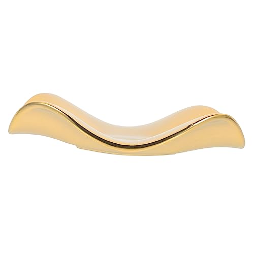 Cabilock matriculas decorativas placas decorativas Decoración de mesa paneles decorativas soportes joyas estante divisores oro bandeja de placa de joyería bandeja cosmética cerámica Golden