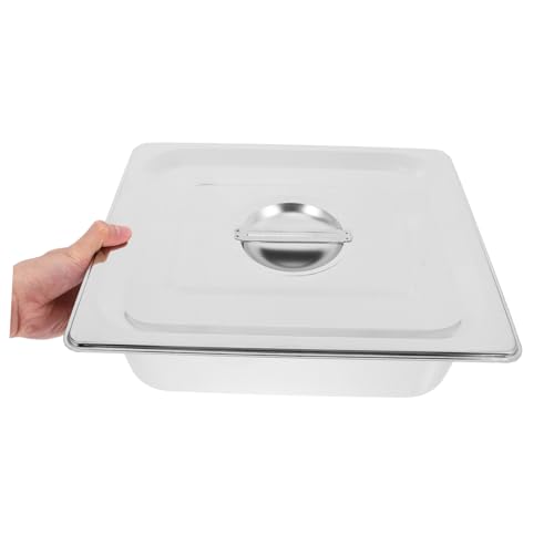 Bacs de buffet en acier inoxydable 1/2 GN Uonlytech pour restauration et service traiteur