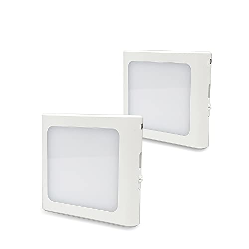 MERTTURM Veilleuse LED[2pcs], Veilleuse Enfant Prise avec Capteur Crépusculaire, Automatique Plug-and-Play & Luminosité Réglable pour Bébé, Couloir, Escalier, Salon, Chambre (Blanc Chaud) Cover