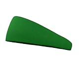Bondi Band Headbands for Women, Tapered Anti Slip Workout Headbands That Stay in Place, Absorbent, Moisture Wicking, for Running, Yoga, Skiing and More, Forest Green, 4 Inch