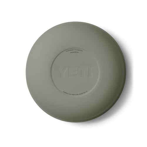 Image of YETI Rambler Low Bowls, Vacuum Insulated, Stackable and Nestable Stainless Steel Bowl with Lid, 1.6 Quart, Pampa Green