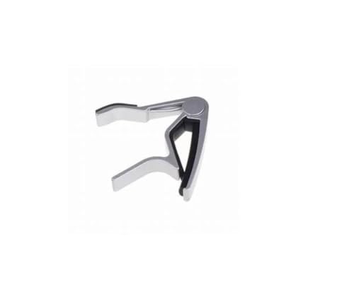 Image of The Tune Town - Guitar Capo Quick Change For Ukulele, Electric And Acoustic Guitars (Silver)