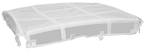 Image of IRIS USA Playpen Cover, Mesh Top, White