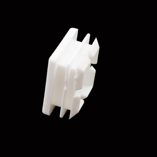 Image of Antrader Square Plastic Plug Insert,1-Inch Square Tubing End Caps,Chair Leg Inserts, Glide Protection for Chairs and Furnitures (30 Pack)