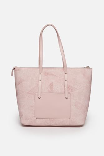 Image of Allen Solly Women's Large Tote Shoulder Bag | Premium PU Leather | Structured Shape | Everyday Comfort | Office & Work