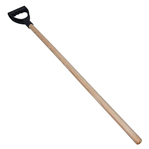 AB Tools Wooden Shaft Replacement D Handle For Shovels Brushes Scoops 1.04m x 2.5cm 1pc
