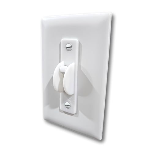 5pcs Toggle Wall Switch Guards, Plate Covers, Security, Home Decor, Deterant - Keeps Light ON Or Off Protects Your Lights or Circuits from Accidentally Being Turned on or Off