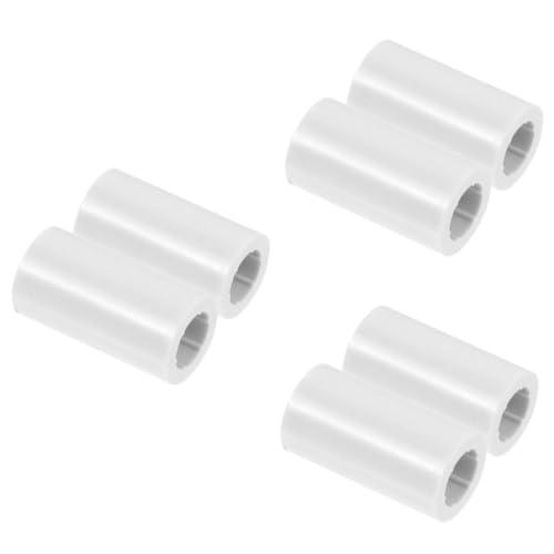 Alasum 4sets Pool Cue Ferrules Set Snooker Cue Stick Hoops Billiards Replacement Parts 2pcs*4