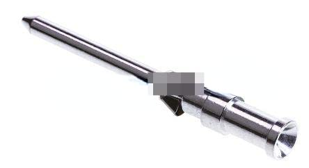 100pcs 09150006104 0.14-0.37mm2 Male Needle Silver Plated han d/DD Cold Pressing Needle