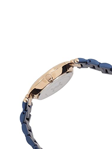 Daniel Klein Metal Analog Blue Dial Women's Watch-Dk11467-5